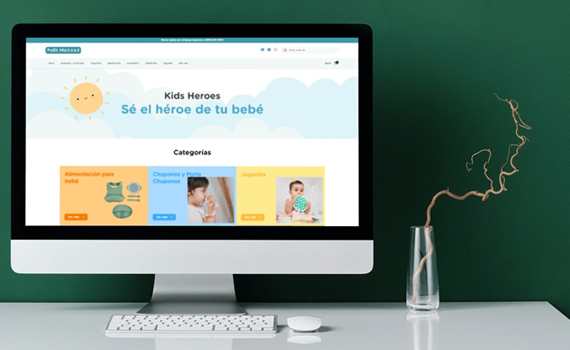 Tienda en línea Kidsheroes productos para bebé México